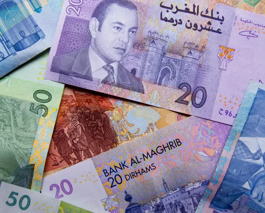 moroccan currency paper money like