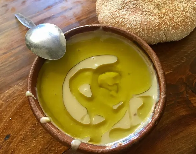 Moroccan Bissara- a must try soup that is very popular in Morocco.