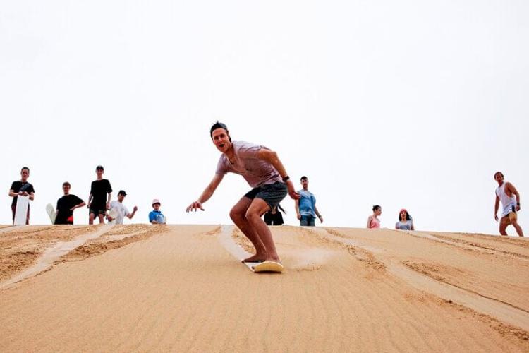 Sandboarding in Taghazout-Outdoor activity