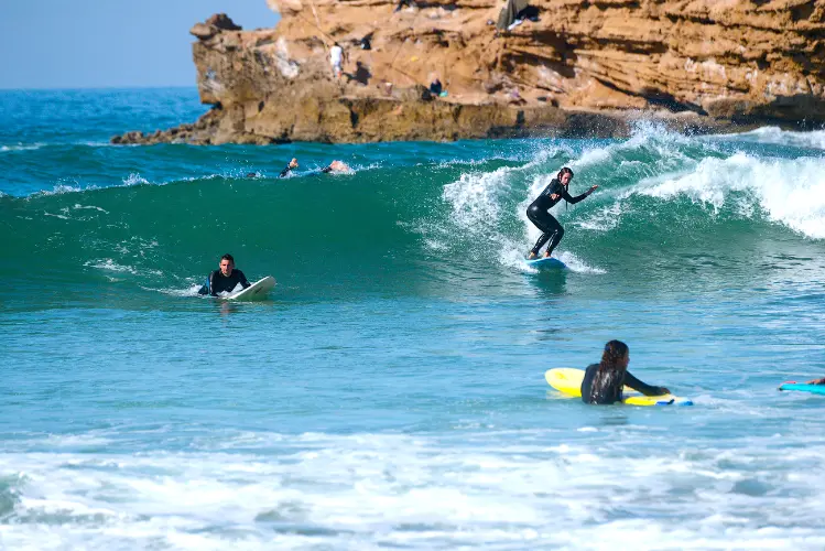 surfing activity in Agadir
