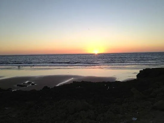 Imourane beach sunset
